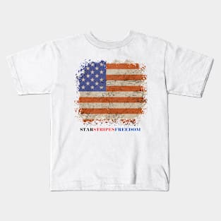 STARSTRIPESFREEDOM Kids T-Shirt